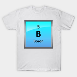 Boron Element Tile - Periodic Table T-Shirt